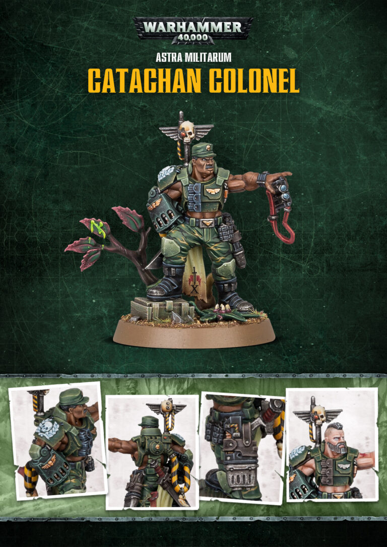 Warhammer 40.000 - Astra Militarum - Catachan Colonel 47-90