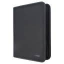 PRO-Portfolio Ultra Pro Zippered Toploader 4-Pocket Premium (Noir) - 80 cartes