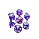 Gamegenic - Galaxy Series Nebula - Set de 7 dés JDR