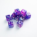 Gamegenic - Set de 36 dés D6 Galaxy Series Nebula - 12 mm