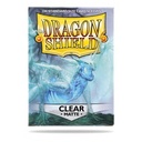 100 Dragon Shield Sleeves - Matte Clear - Transparent