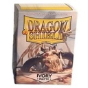 100 Dragon Shield Sleeves - Matte Ivory — Pochettes Ivoire