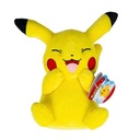 Pokémon - Peluche Pikachu souriant 20 cm - Jazwares