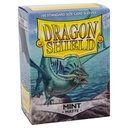 100 Dragon Shield Sleeves - Matte Mint — Pochettes Menthe