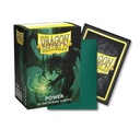 100 Dragon Shield Sleeves - Matte Dual Power - Vert
