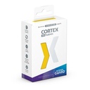 100 Protèges Cartes Ultimate Guard Cortex (Jaune)