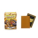 100 Dragon Shield Sleeves - Matte Gold - Or
