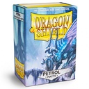 100 Dragon Shield Sleeves - Matte Petrol - Bleu pétrole