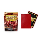 100 Dragon Shield Sleeves - Matte Ruby - Rubis