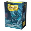 100 Dragon Shield Matte Sleeves - Midnight Blue — Pochettes Bleu Nuit