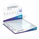 100 Ultimate Guard 9-Pocket Pages - Feuilles de classeur
