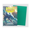 100 Dragon Shield Sleeves - Matte Aurora - Turquoise
