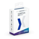 100 Matte Protèges Cartes Ultimate Guard Cortex (Bleu)