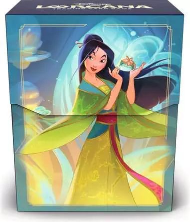 Lorcana S9 — Fabuleux : Deck Box « Mulan - Diplomate prévenante » — 80 cartes