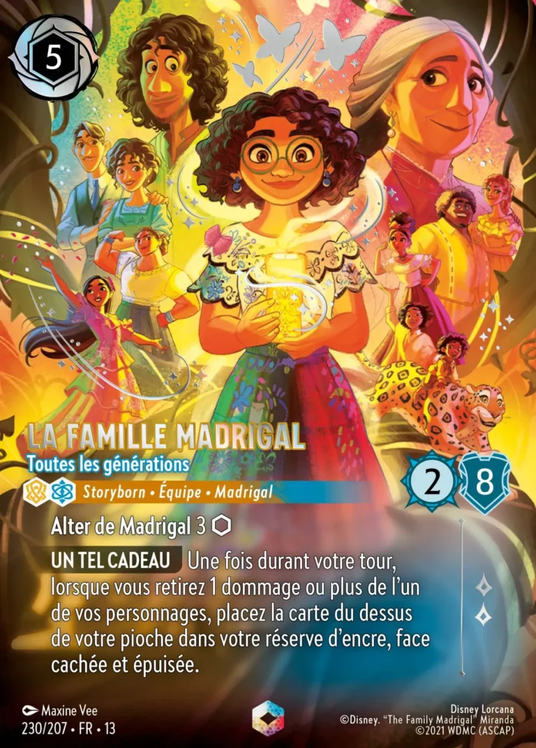 Lorcana S13 - La famille Madrigal - Toutes les générations (V.2) - 230/207 - Invasion Épineuse!