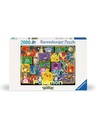 Ravensburger - Puzzle Pokémon lumineux, Les cadres - 2 000 pièces