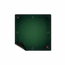 Wogamat - Tapis de cartes Prestige Vert - 60 × 60 cm