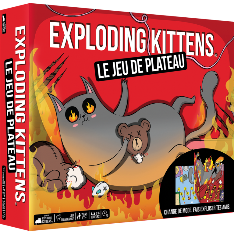 Exploding Kittens - Le Jeu de Plateau - FR