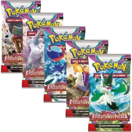 Booster de Évolutions à Paldea – Pokémon EV02 FR