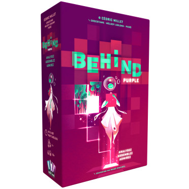 Behind purple