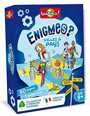 enigmes - Villes Et Pays