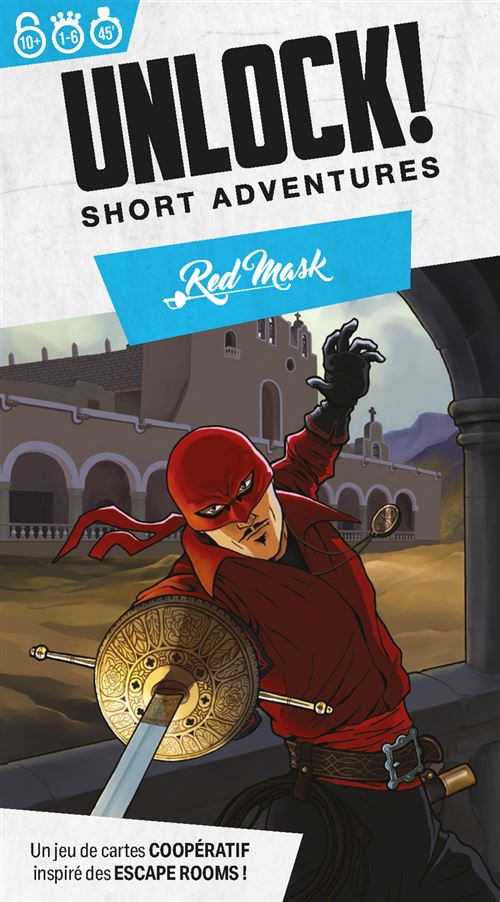 Unlock Short - Red Mask