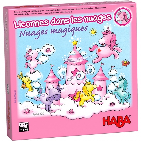 Licorne dans les nuage