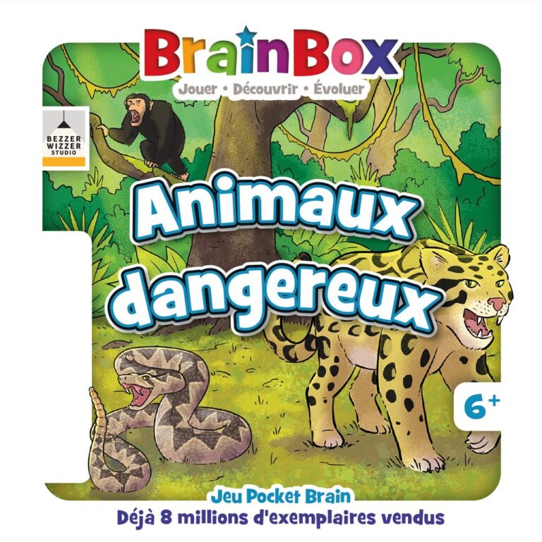 BrainBox Pocket - Animaux Dangereux