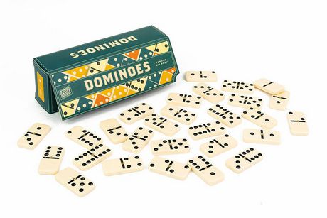 Domino Professor Puzzle Classic Wooden Board Game (Dominoes)