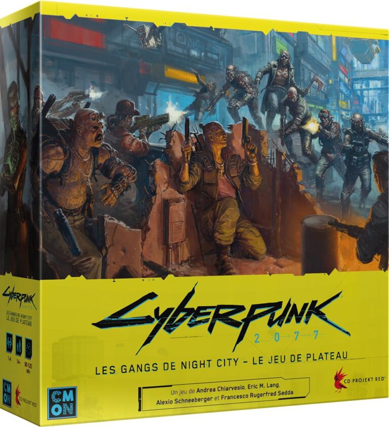 Cyberpunk 2077 - Les Gangs de Night City - Le Jeu de Plateau