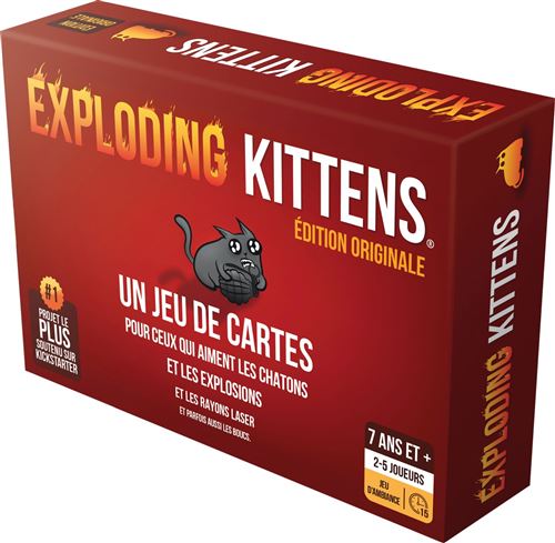 Exploding Kittens - Le jeu de cartes