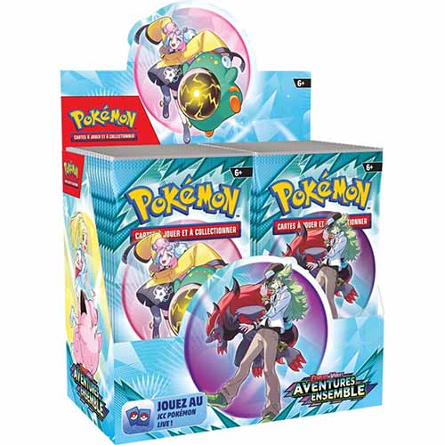 Pokémon - Boite de boosters de Aventures Ensemble - EV09 - Display 36 boosters - FR