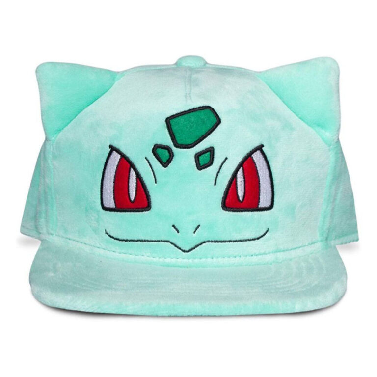 Pokémon - Casquette peluche Bulbizarre (Bulbasaur) - Difuzed