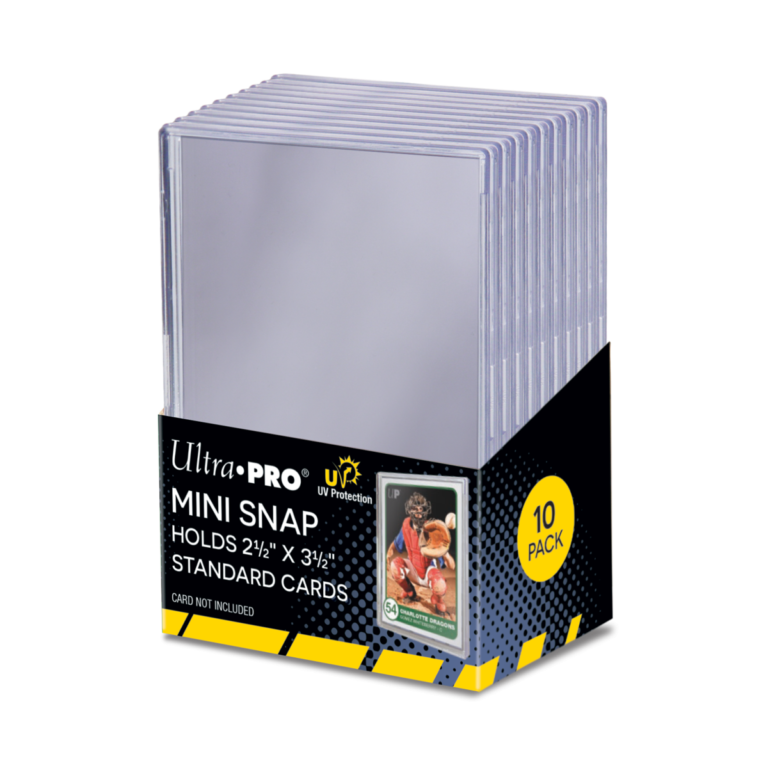 Ultra Pro UV Mini Snap Card Holder - Lot de 10 protections