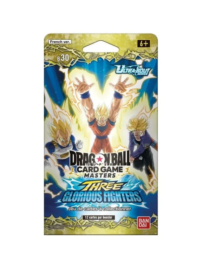 Dragon Ball Super — Three Glorious Fighters (BT30 / Ultra-Bout 03) — Booster sous blister FR
