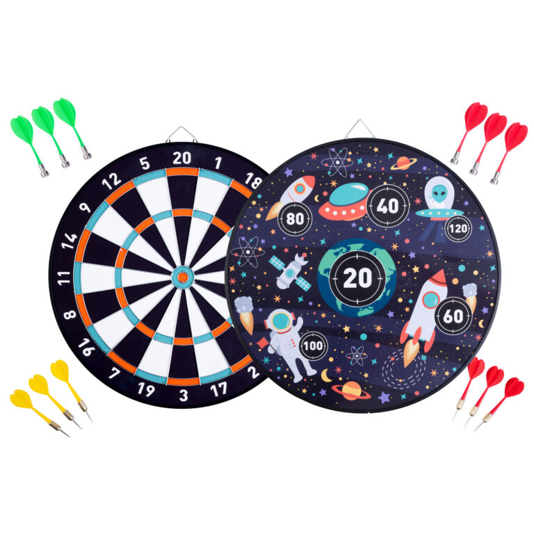 Engelhart - Jeu de fléchettes double face Espace - 065001