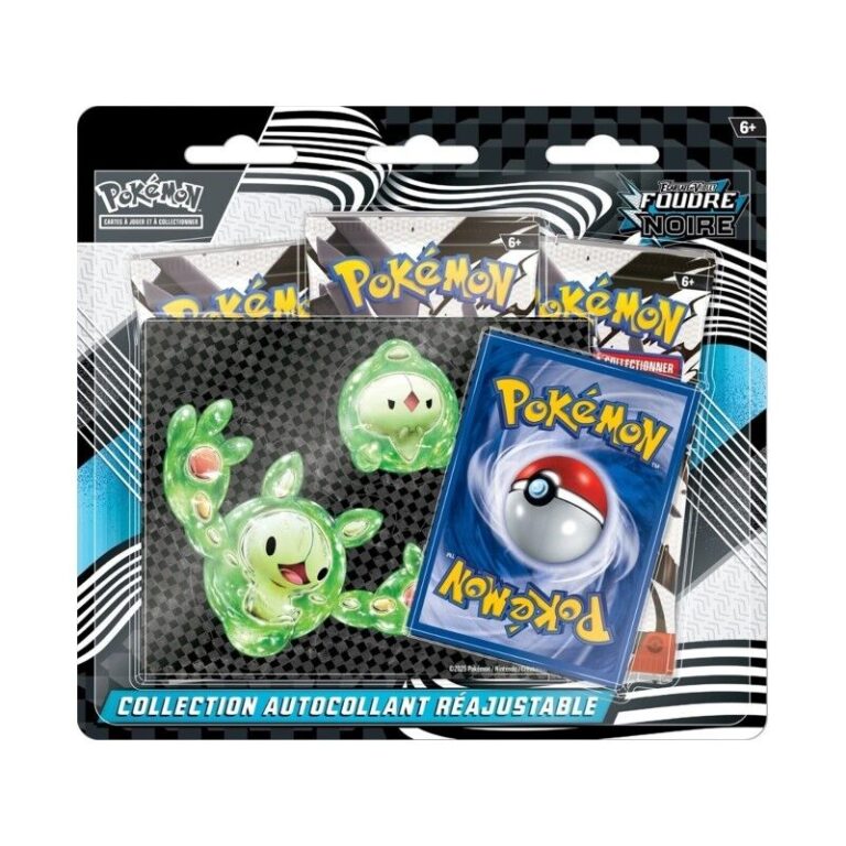 Pokémon - Foudre Noire EV10.5 - Collection Autocollant Réajustable Symbios - FR