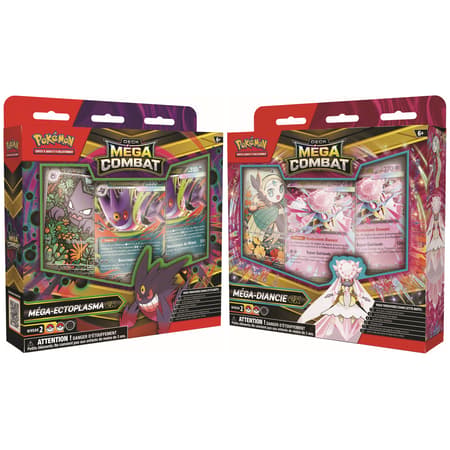 Pokémon - Deck Méga-Combat - Méga-Ectoplasma-ex ou Méga-Diancie-ex - FR - À l’unité