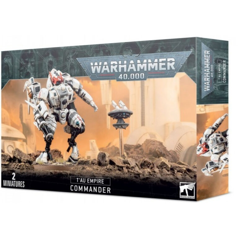 Warhammer 40,000 - Tau Empire Commander Battlesuit with Drone