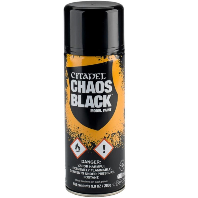 Citadel Chaos Black Spray GW-62-27