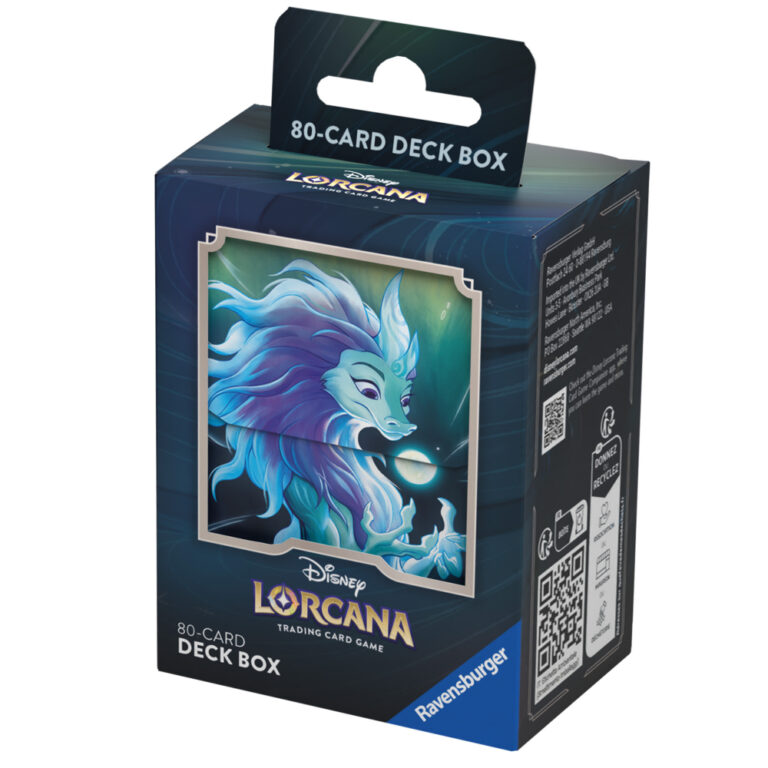 Lorcana S2 - L’Ascension des Floodborn: Deck Box "Sisu - Divine Water Dragon" - 80 cartes