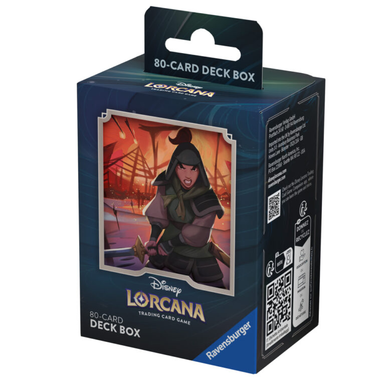 Lorcana S2 - L’Ascension des Floodborn: Deck Box "Mulan - Soldier in Training" - 80 cartes