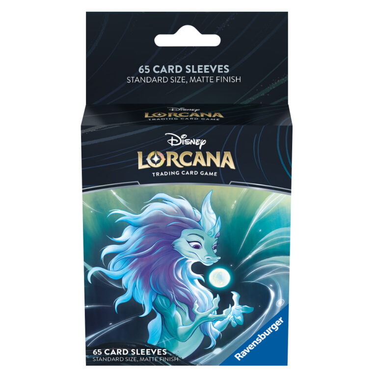 Lorcana S2 - L’Ascension des Floodborn: Protèges Cartes Sisu - Divine Water Dragon - 65 pochettes