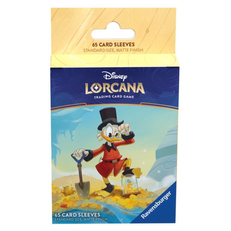 Lorcana S3 - Protèges Cartes Les Terres d’Encres: Scrooge McDuck - Richest Duck in the World - Picsou - 65 pochettes