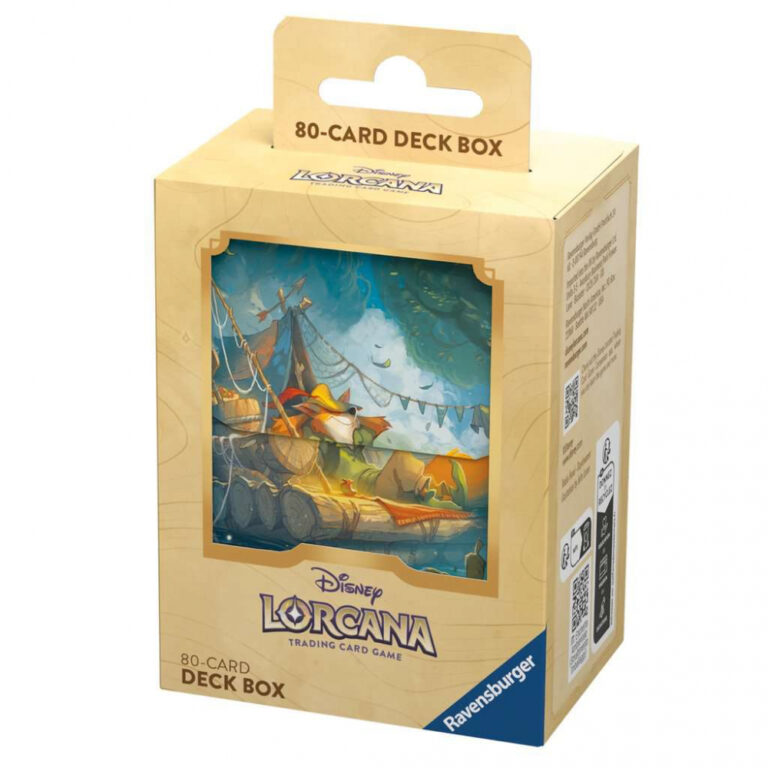Lorcana S3 - Deck Box Les Terres d’Encres: "Robin Hood - Daydreamer" - Robin des Bois - 80 cartes
