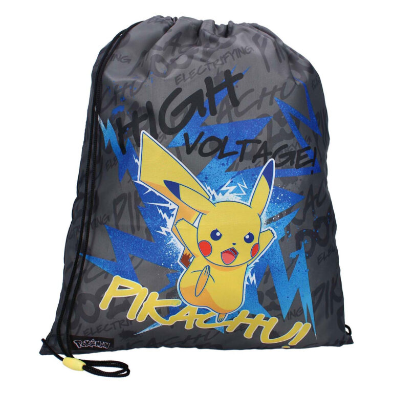 Pokémon - Sac de sport Pikachu High Voltage - 44 × 37 cm