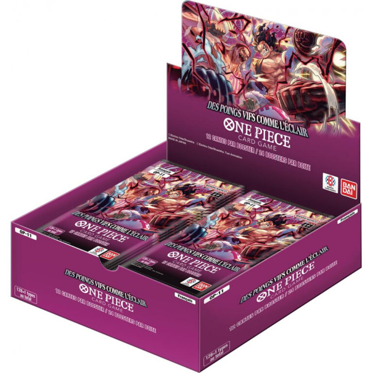 One Piece OP11 - A Fist of Divine Speed - Display 24 boosters - FR