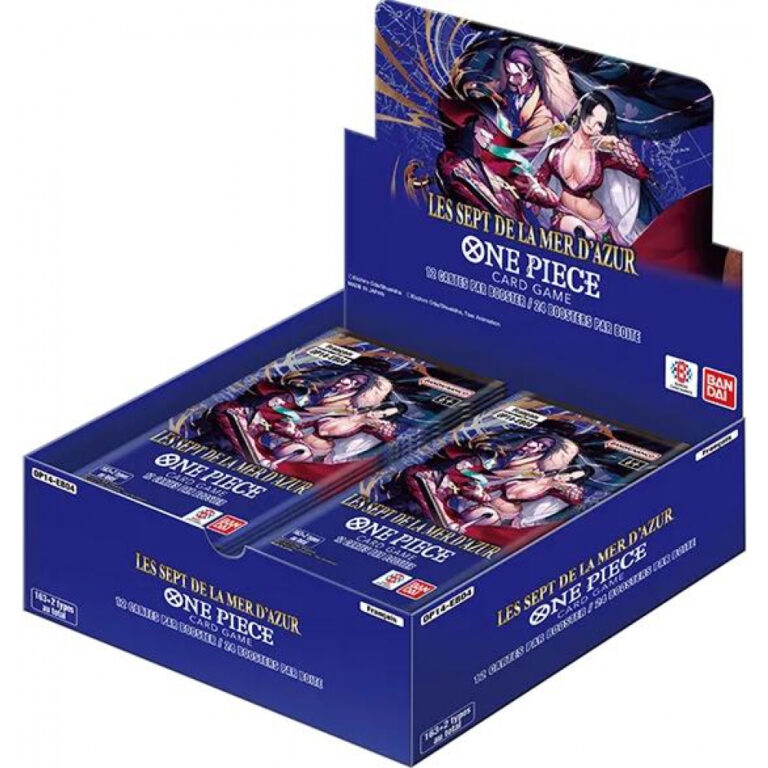 One Piece OP14 - The Azure Sea’s Seven - Les Sept de la Mer d’Azur - Display 24 boosters - FR