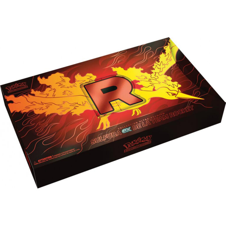 Pokémon - Ultra-Premium Collection de Sulfura ex de la Team Rocket - Coffret FR