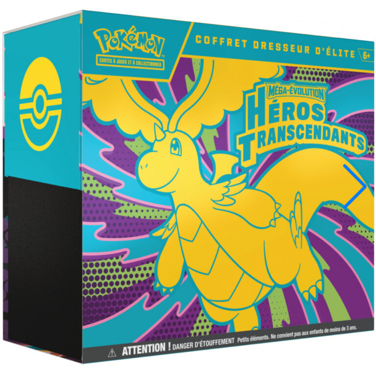 Pokémon - Coffret Dresseur d'Élite de Héros Transcendants - ETB - FR